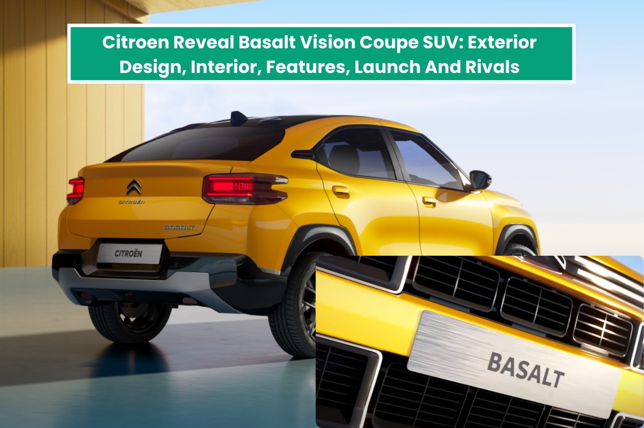 Citroen Reveal Basalt Vision Coupe SUV