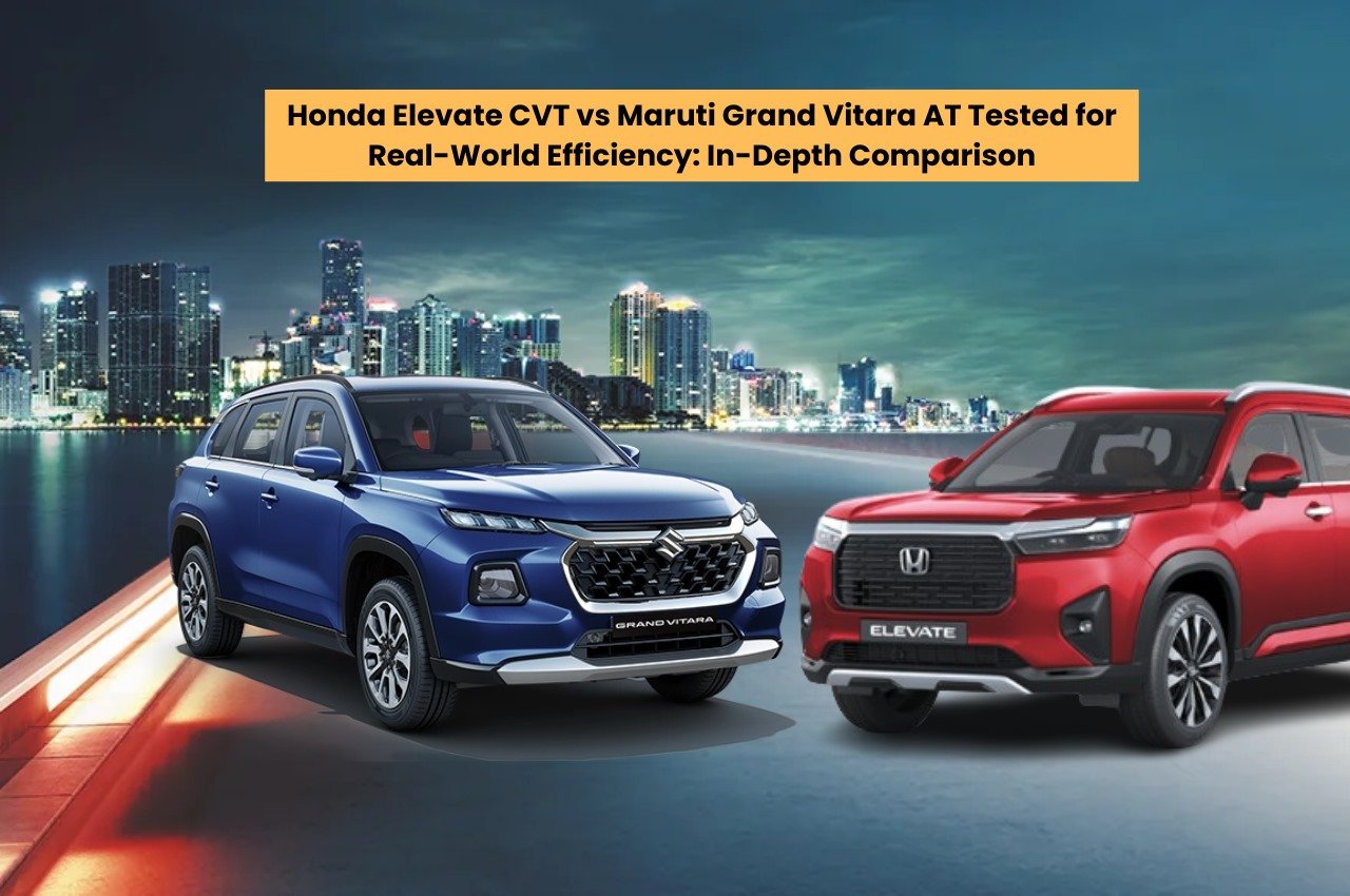 Honda Elevate CVT vs Maruti Grand Vitara AT