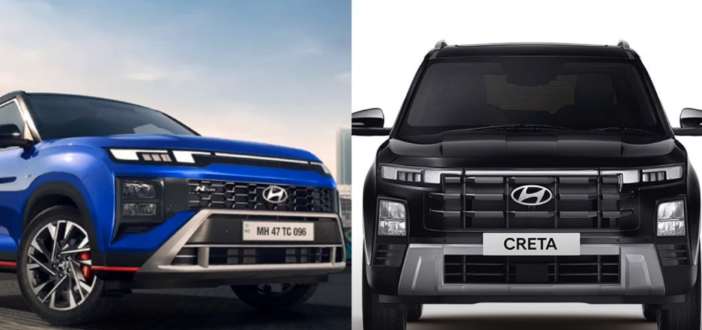 Hyundai Creta N Line vs Standard Creata