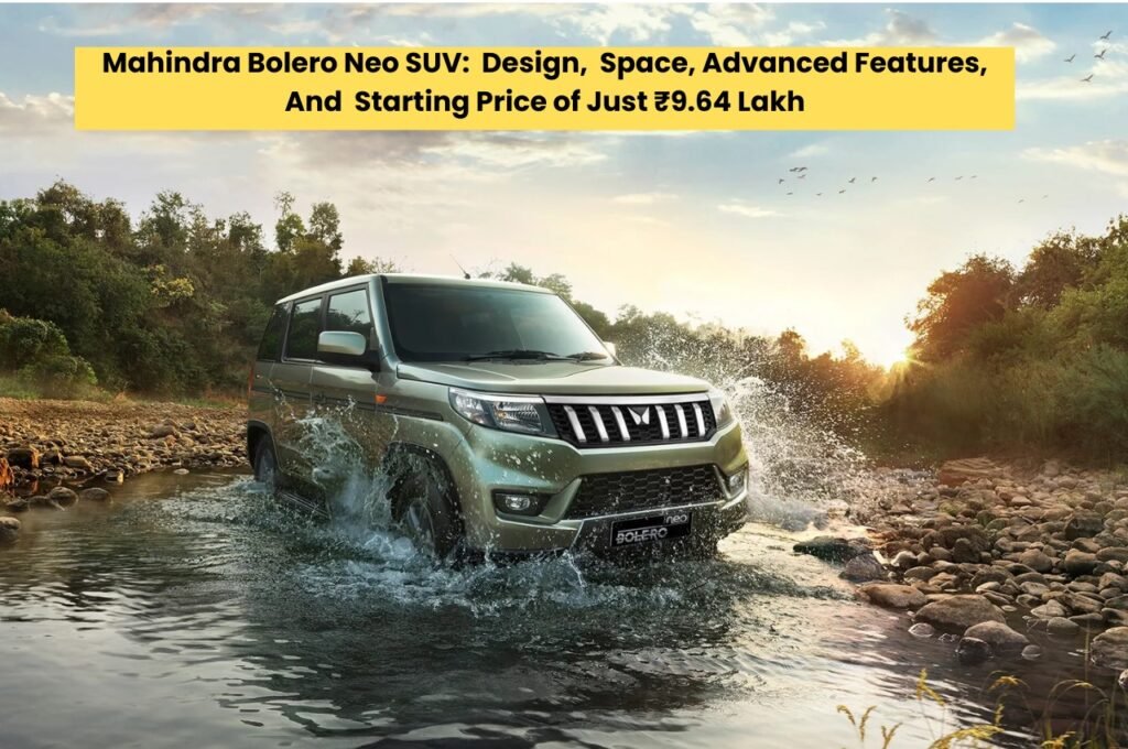 Mahindra Bolero Neo SUV