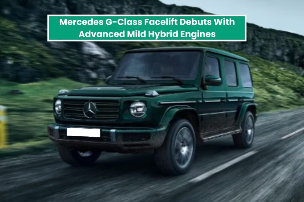 Mercedes G-Class Facelift