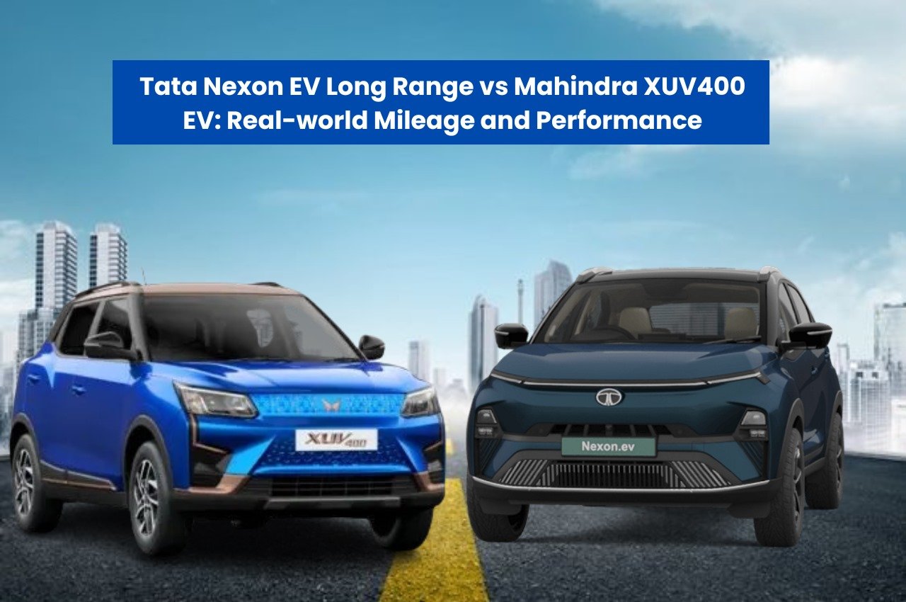 Tata Nexon EV Long Range vs Mahindra XUV400 EV