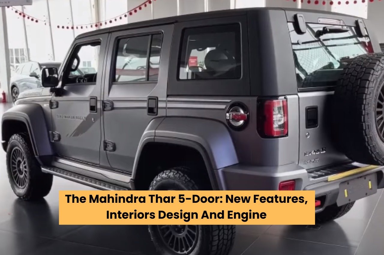 The Mahindra Thar 5-Door