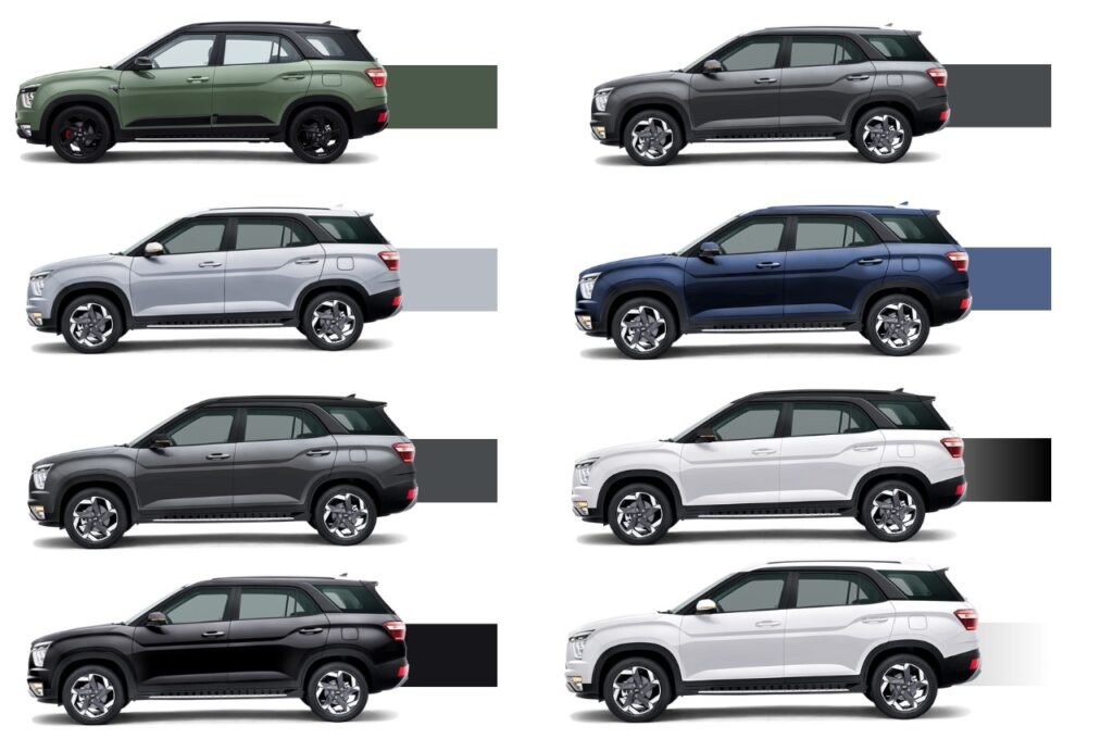 Hyundai Alcazar Reveal All Exterior Color