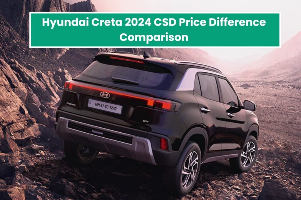 Hyundai Creata 2024 CSD Price