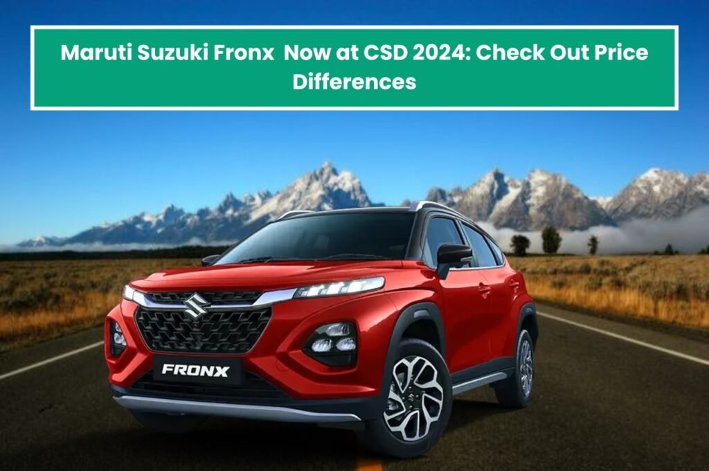 Maruti Suzuki Fronx