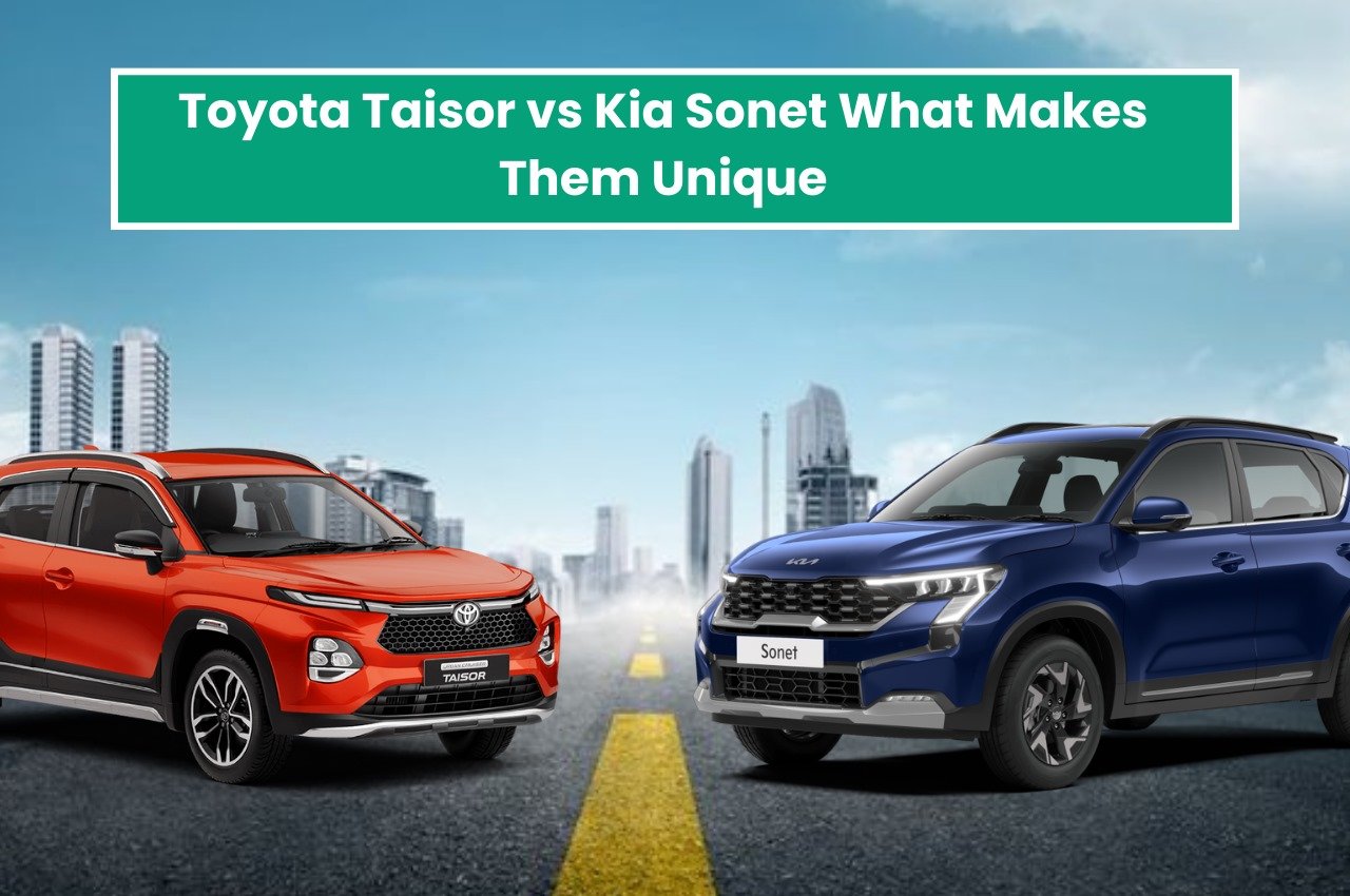 Toyota Taisor vs kia Sonet