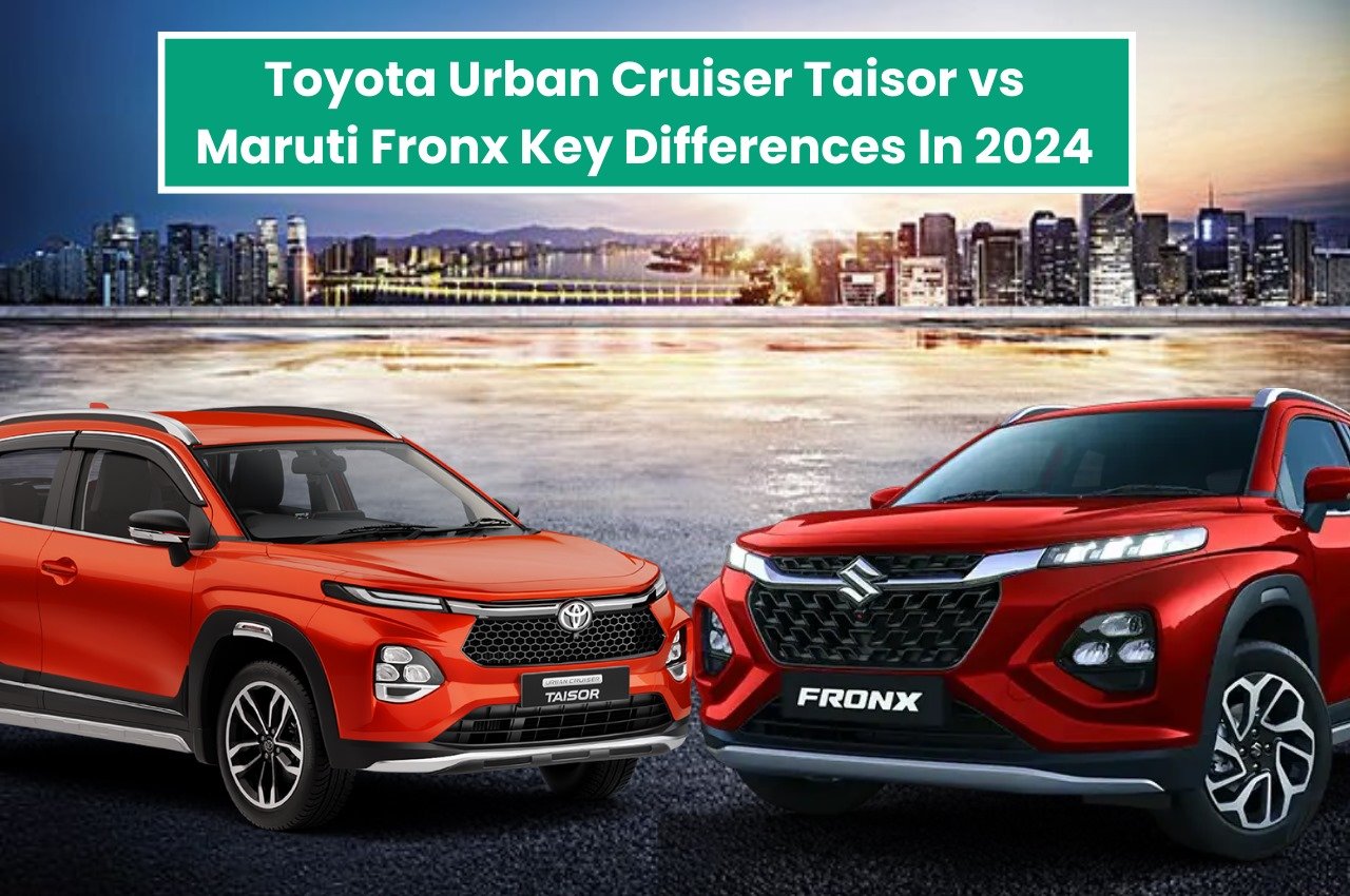 Toyota Urban Cruiser taisor vs Maruti Fronx